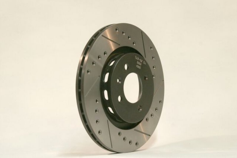 Tarox grooved-drilled  brake discs rear
